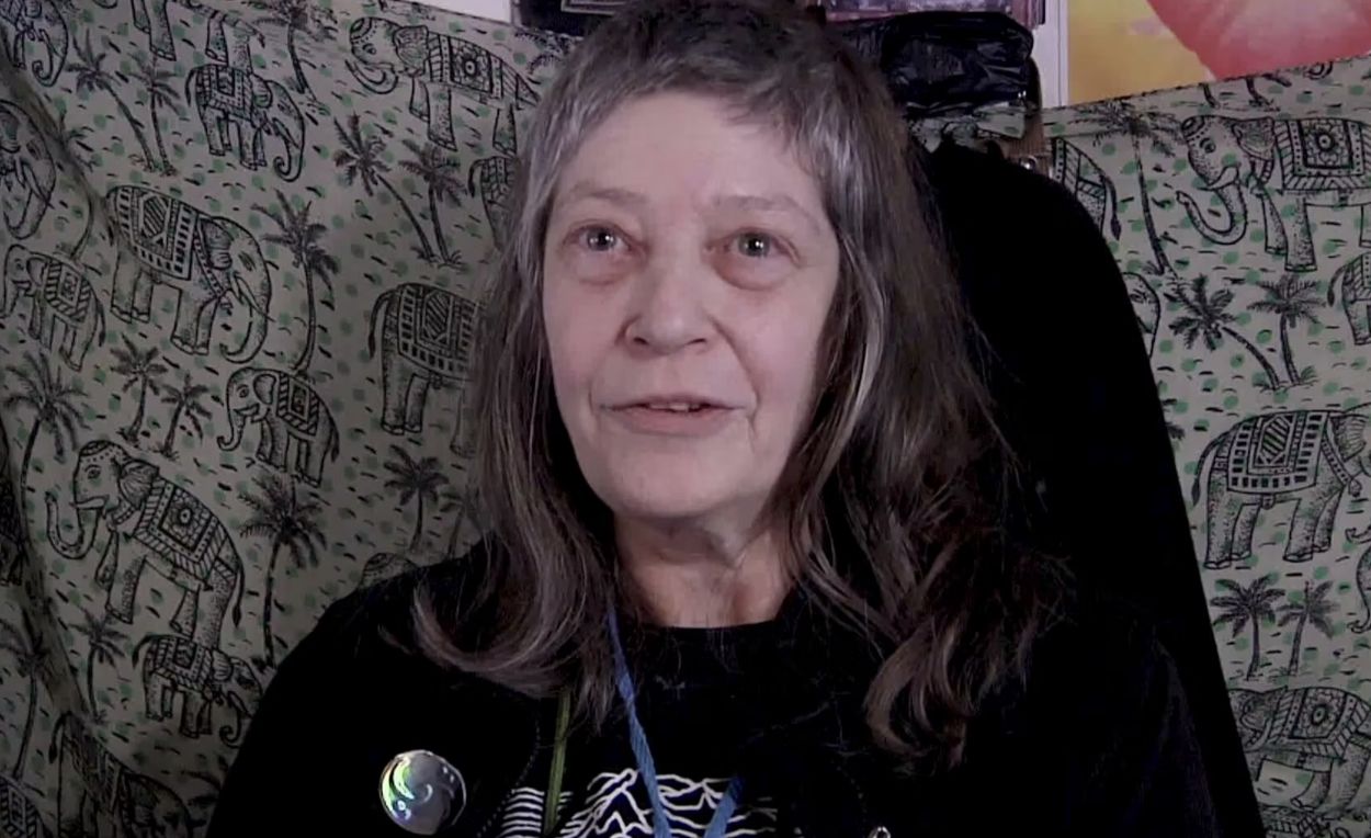 Sue Hall interviewed at home for the LCVA.